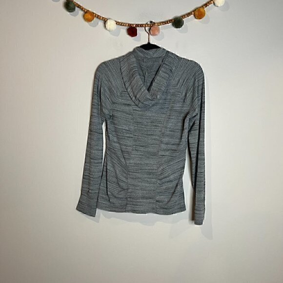Athleta grey space dye quarter zip pullover - Picture 4 of 4